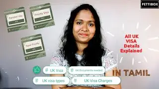 UK Visa Details | Documents Required and Process | IN TAMIL | Pettibox