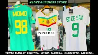 Maillot S&eacute;n&eacute;gal original disponible chez KADZE BUSINESS STORE  777421138
