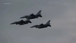 Sanicole Airshow Sunday The ThunderTigers 31 Squadron BAF Kleine Brogel 22 Sept 2024