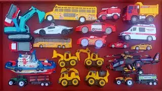 Tractor, Mixer Truck, Excavator, Helicopter, Wheel Loader, Marine Rescue, Ambulance, Police Car