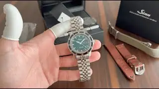 Sinn Spezialuhren Green Dial / 104 St Sa I M G / 104.0131 41mm Automatic Wrist Watch