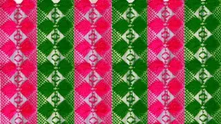 बोरी पर  बेना की जबरदस्त डिजाइन Beautiful handfan design|needle work hath ka pankha kaise bnayen?