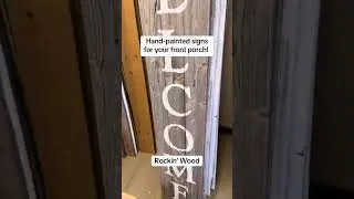 🐰 SPRING SALE ALERT! 🐰🌿 Our real reclaimed wood front porch signs are here&mdash;just in time to