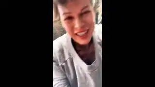 Milla Jovovich - Instagram workout (March 4, 2019)