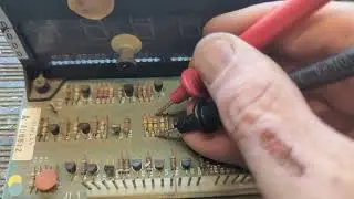 Repairing a missing digit from a Classic Bally pinball machine display