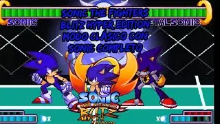 Sonic the fighters Blitz Hyper edition, modo cl&aacute;sico con Sonic completo gameplay