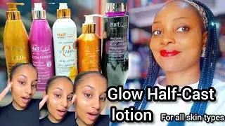 Glow Half-Cast body Lotions | My honest Review