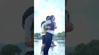 Flyboard Ride 😎💦😘 this game is so fun #funny #adventure #shorts