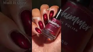 *paid A highly requested comparison. The KBShimmer has a lighter base than the Wildflower #nails