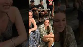 Banana prank at the temple stair 🤣 #bananaprank #magicprank #funny #prank #funnyprank #shorts #fyp