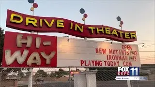 Santa Maria's Hi-Way Drive-In Theater reopens with newly released movie