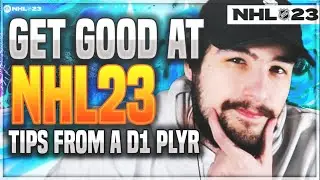HOW TO GET GOOD AT NHL 23 HUT TIPS FROM A D1 PLAYER!