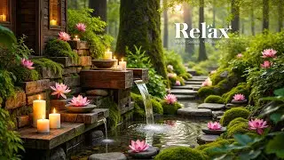 Звуки фортепиано и воды для оздоровления 🌿 Глубокое расслабление, снятие стресса и внутренний покой