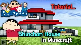 How to make a shinchan house in minecraft.. Tutorial. / Unique Gamer