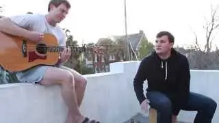 Brushfire Fairytales cover - Jesse and Austin - guitar and cajon