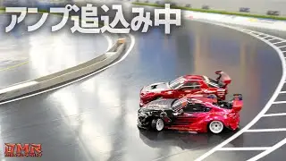 【ラジドリ】アンプ調整しながら八千代を走るベルトコンバ【RC DRIFT】【ラジコン ドリフト】