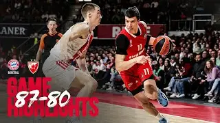 FC Bayern M&uuml;nchen Highlights | FCBB - Crvena Zvezda Belgrade 87:80 | EuroLeague 22/23 | 26. Spieltag
