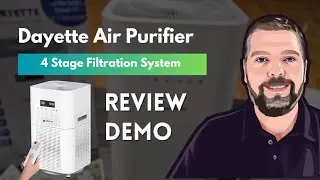Dayette Air Purifier Review and Demo | Home Air Purifier