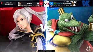 Smash Open 53 Grand Finals: Taskbot (Robin) vs King Krocksucker (King K. Rool)