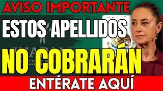 🚨ÚLTIMA HORA: Estos apellidos NO COBRARÁN durante 2026 | Aviso importante