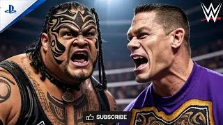 John Cena vs Umaga | Epic Battle of Power | WWE 2K25