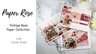 Paper Rose Studio | Vintage Rose | More Die Cut Fun