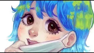 SPEEDPAINT:  Earth-Chan
