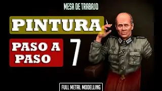 7 - PINTAR PIEL PARTE 6. PINTAR OJOS. PINTAR un BUSTO Paso a Paso. Tutorial de pintura desde cero.