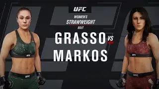UFC 3 | Alexa Grasso vs Randa Markos | difficulty legendary