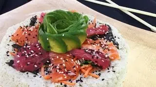 Sushi Pizza | CHEAP CLEAN EATS