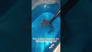 Ultrasonic glasses cleaner