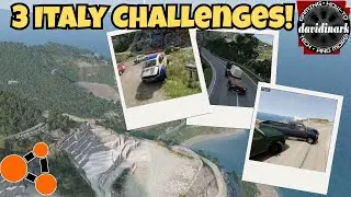 BeamNG Drive - Italy Challenges (don't call them Scenarios)