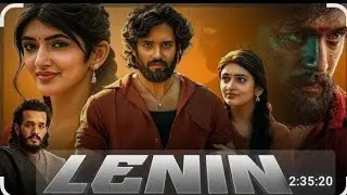 Lenin Full Movie in Hindi Dubbed 2025 |Akhil Akkineni New Movie | Sreeleela | South movie 2025