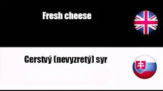 FROM ENGLISH TO SLOVAK = Cheese products