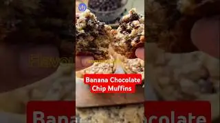 Easy and Quick to Make Banana Chocolate Chip Muffins Recipe