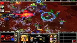 Warcraft 3 Frozen Throne Blood Elves Campaign Mission 4:The Search for Illidan Hard
