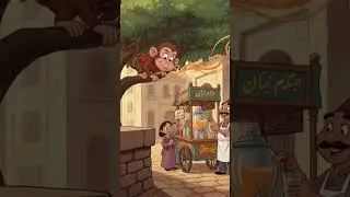 A funny story of monkey #money #storytime