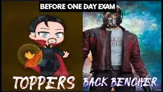 Before one Day Exam topper Vs Back Bencher marvel memes/Marvel and DC Edits/Help me to reach 10k sub