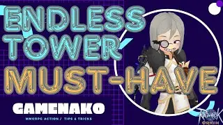 ENDLESS TOWER Increase Survivability | Ragnarok Origin Global