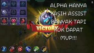 ALPHA MAKIN OP DENGAN DAMAGE MAKIN SAKIT OLEH HERO CARRY MUSUH