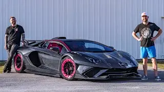 TheStradman’s Fully Exposed Carbon Fiber Lamborghini Aventador!