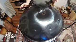 Pantheon Steel - F Mystic Halo Handpan (1st explorations)