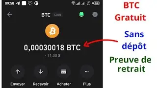 PREUVE DE RETRAIT : BITCOIN GRATUIT