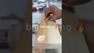 bat oiling 😍&hellip;#cricket # bat #oiling