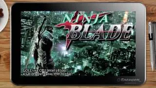 Ninja Blade (2009) / TabletPC GOLE1 game testing Intel z8300