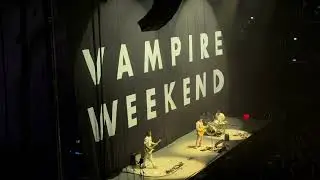 Vampire Weekend live in Paris (Adidas arena) - Only God Was Above Us Tour  - December 13, 2024