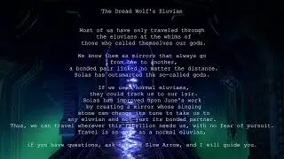 Dragon Age Lore - The Dread Wolf's Eluvian - Codex