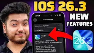 iOS 26.3 Released🚨iOS 26.3 in iPhone 16 & iPhone 17🔥New Features, Battery, Should you update?