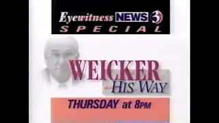 WFSB: Weicker, His Way - Eyewitness News Special Promo [12-12-1994]