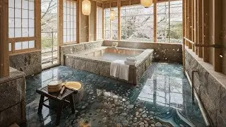 Japanese Onsen Bathtub Modern Design!